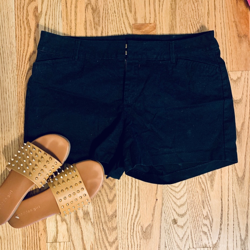 Black Pixie Shorts